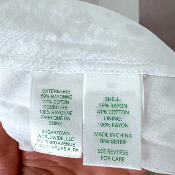 Lilly Pulitzer Indira Swing Swing Dress SZ XS Resort White Eyelet - Picture 16 of 16